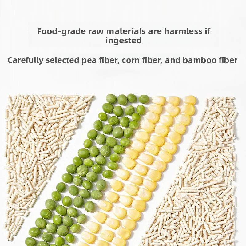 Mixed Tofu Cat Litter With Strong Absorption And Quick Clumping_voghion.com