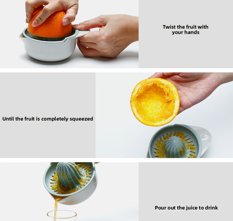 Spremiagrumi manuale portatile per la casa, gadget da cucina multifunzionale, facile da usare_voghion.com