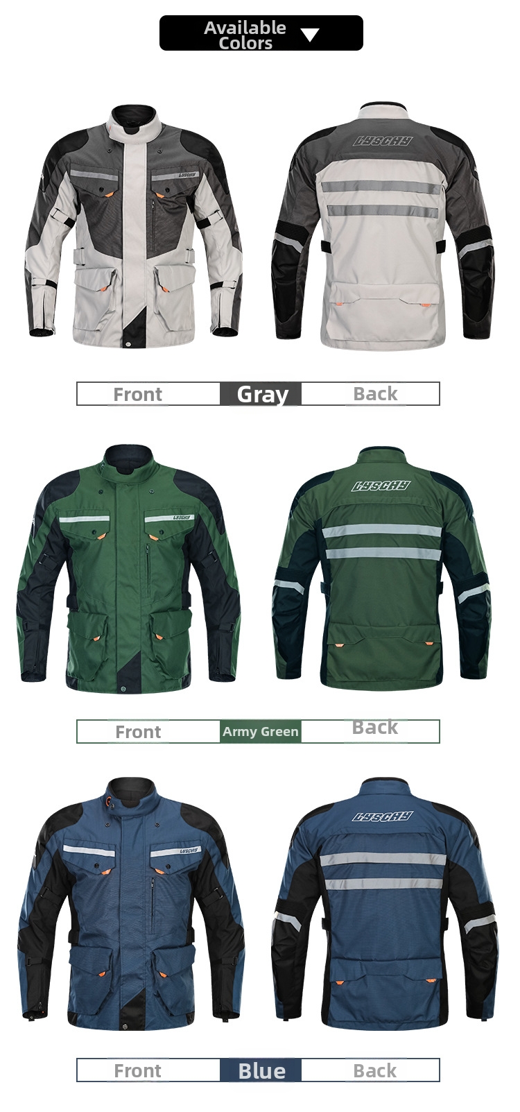 Motorjas racing waterdicht winter rally rijuitrusting dames heren_voghion.com