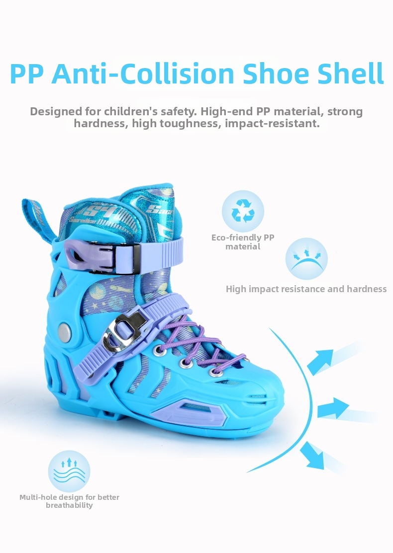 Verstellbare Rollschuhe Mit Bremse Für Professionelles Training_voghion.com