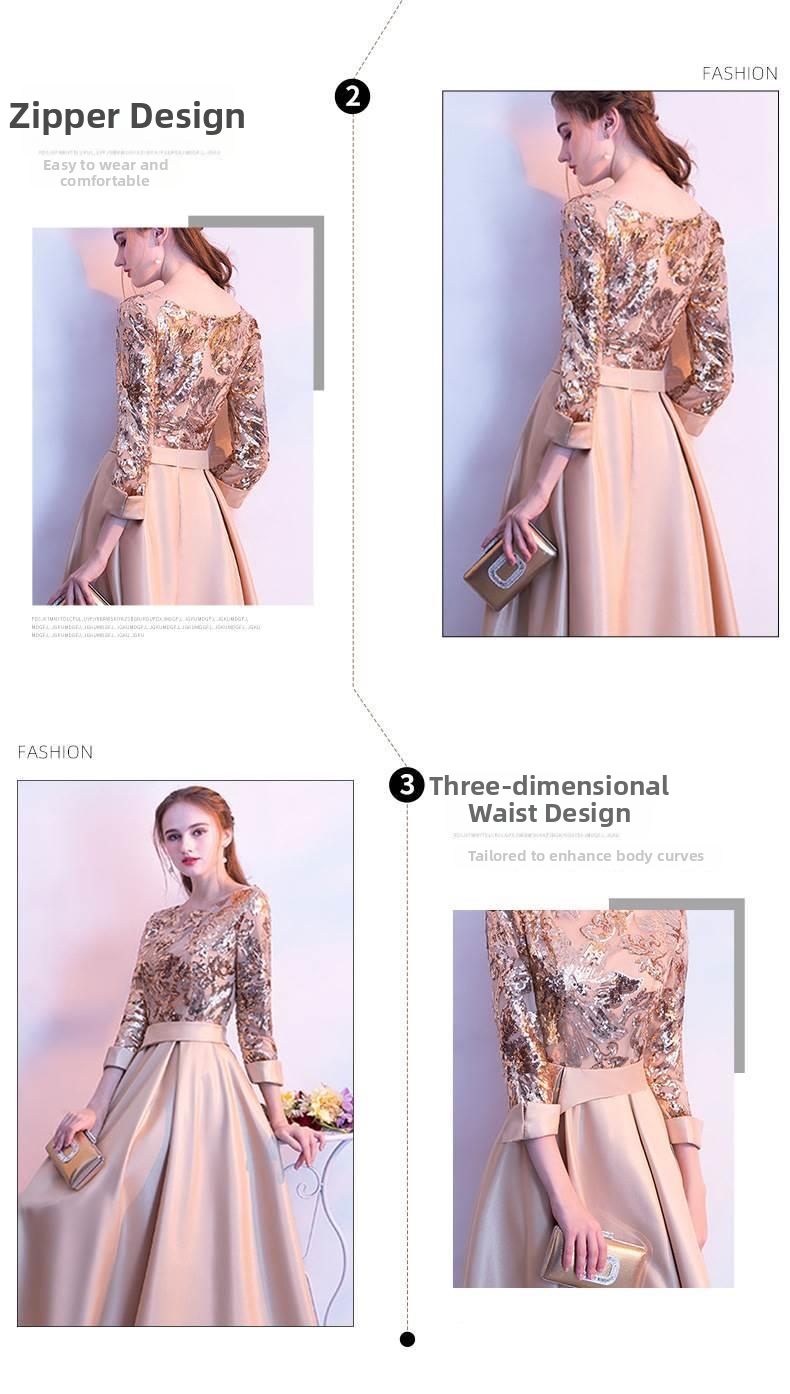 Aftonklänning för kvinnor elegant lång klänning för fest_voghion.com