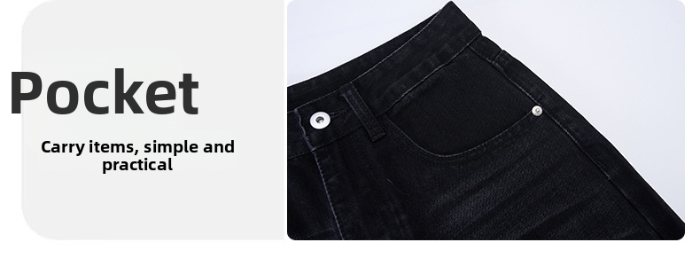 Unisex White Denim Jeans With Fruit Embroidery, Loose Straight Leg, Casual Comfort Fit For Men And Women_viptrois.com