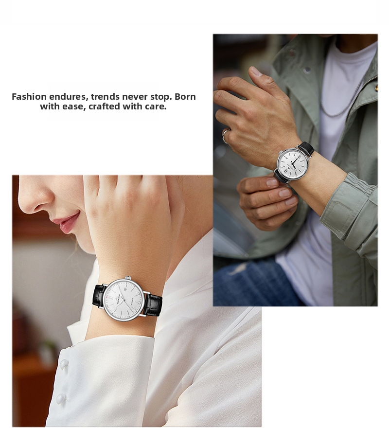 Classic Men's Automatic Mechanical Skeleton Watch Business Style_voghion.com