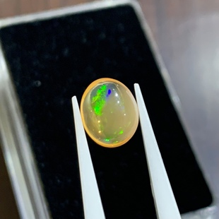 1.775 karat Natural Mexican Fire Opal Bare Stone 7.8 × 9.5 × 4.7mm Support Re-inspection