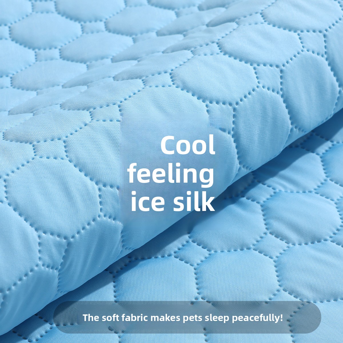 Cooling Dog Mat And Cat Cooling Bed Breathable Ice Silk Pet Pad_voghion.com