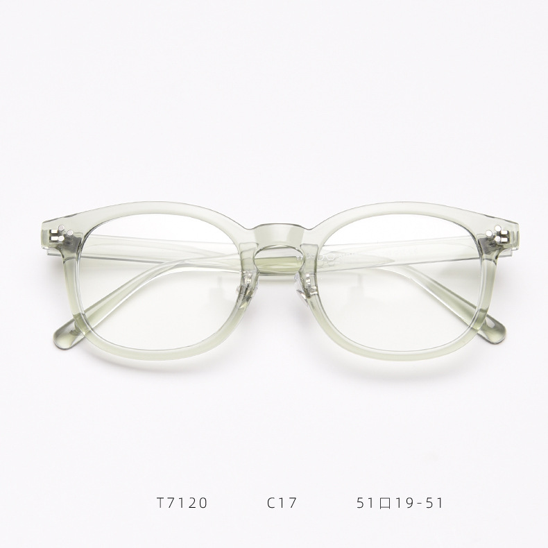 Korean Style Tr90 Eyeglass Frames Artistic Prescription Glasses_voghion.com