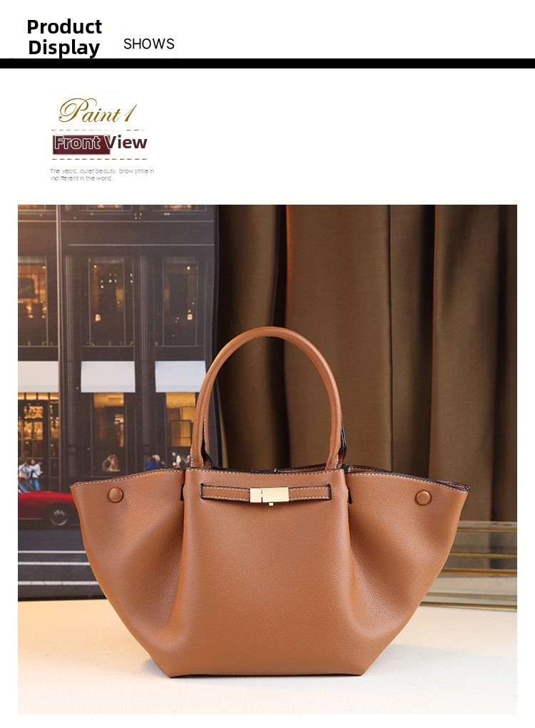 Women's Wing Tote Bag Medium Shoulder Handbag Elegant Pu Leather_voghion.com