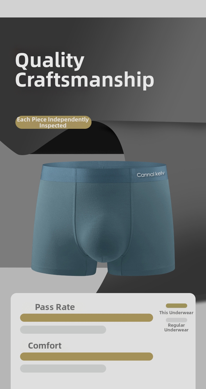 Boxer briefs uomo in modal senza cuciture antibatterico traspirante_voghion.com