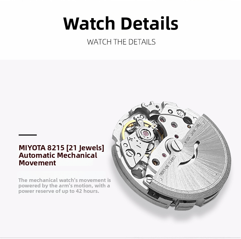 Classic Men's Automatic Mechanical Skeleton Watch Business Style_voghion.com
