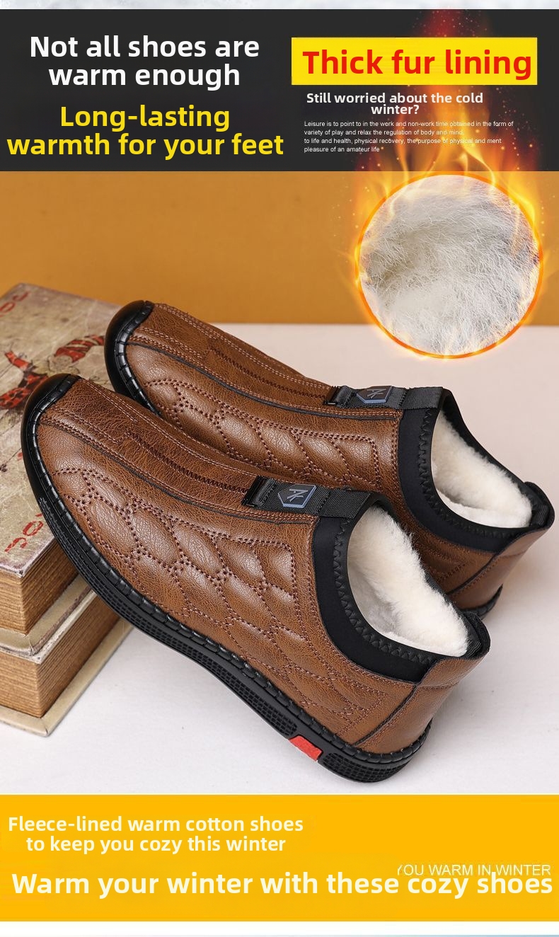 Vīriešu ādas oksforda kurpes ar siltu oderi ziemai un rudenim_voghion.com