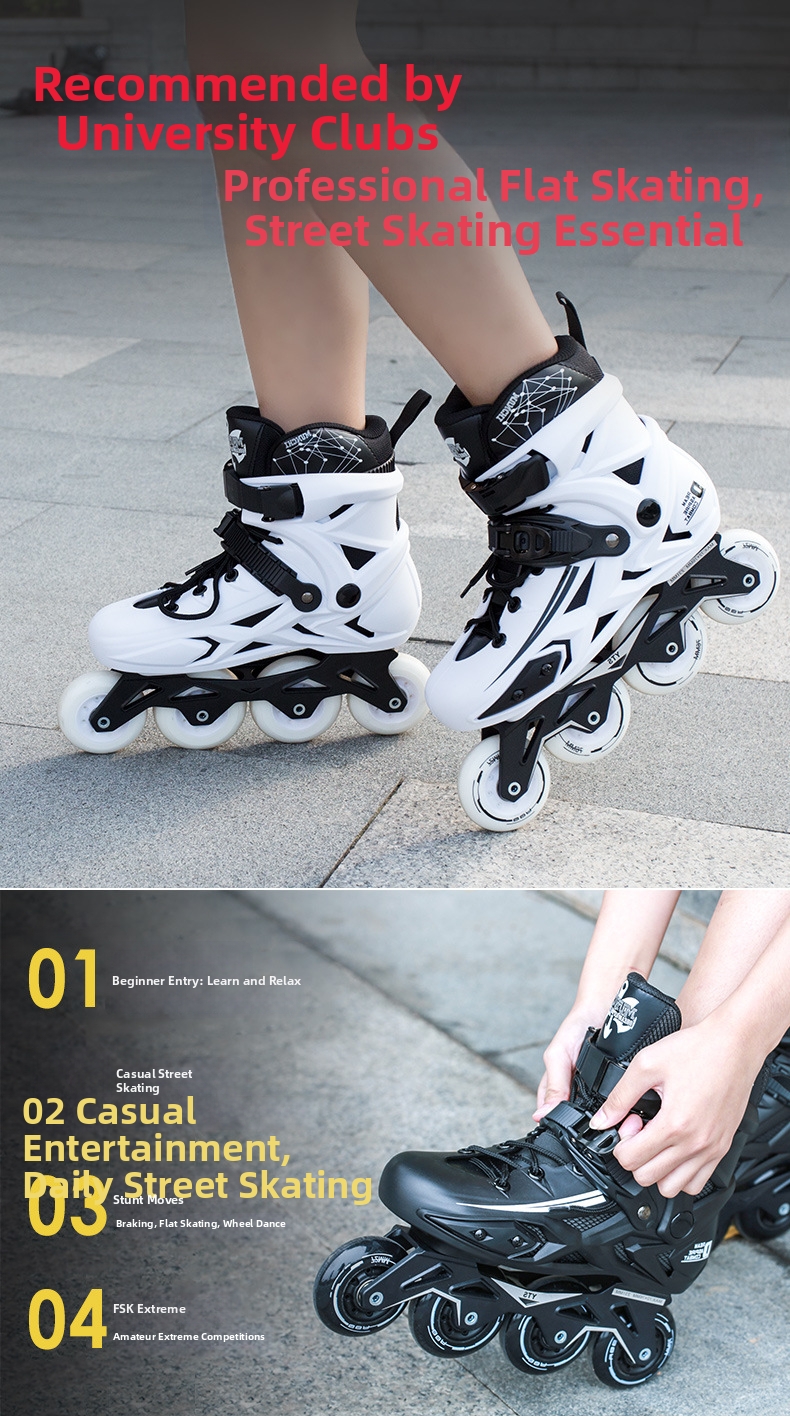 Professionell Inline Skates Fir Erwuessener Freestyle Speed_voghion.com