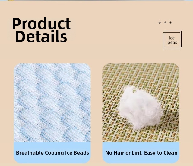 Cat Cooling Bed Mat Washable Rattan Sleeping Bed For Pets_voghion.com