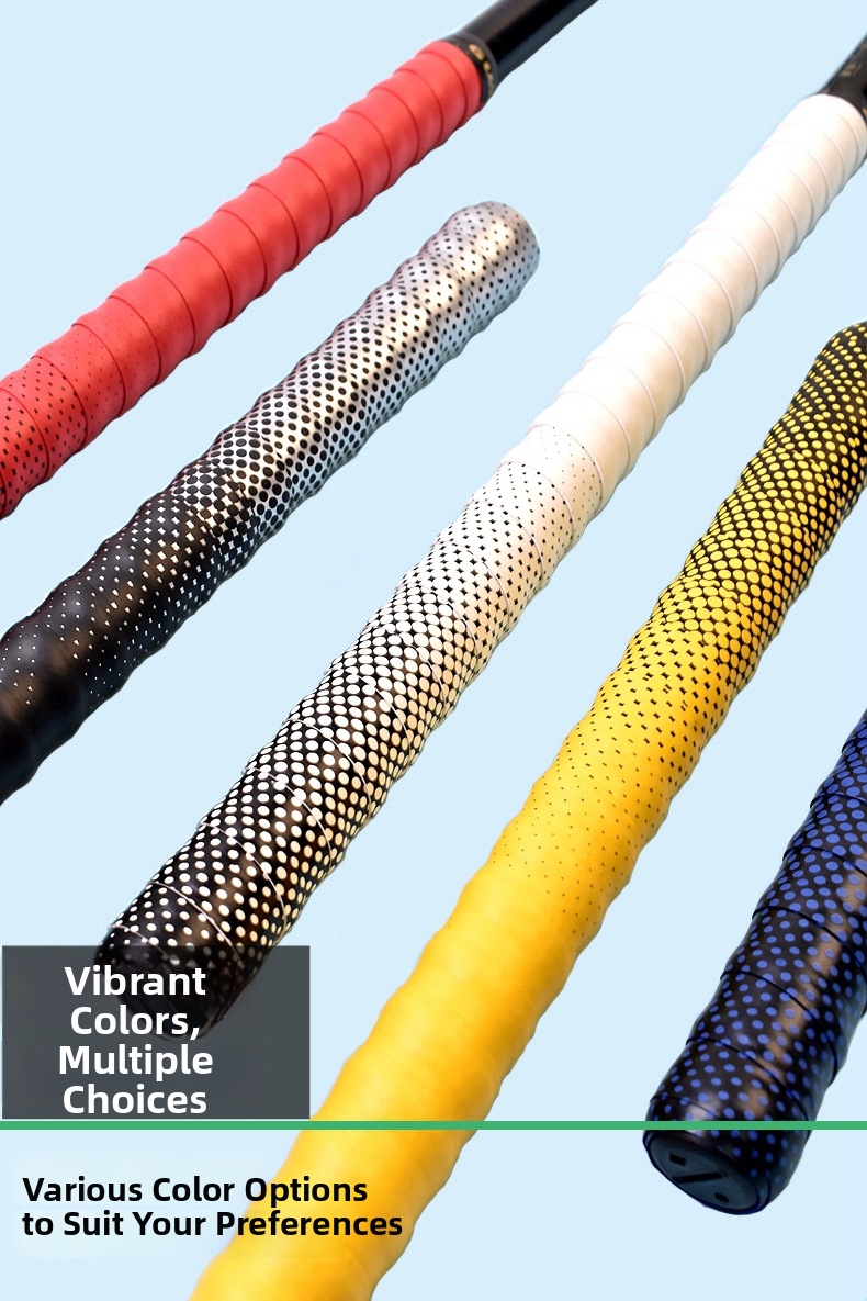 Zweetabsorberende handgreeptape voor vishengels en badmintonrackets, antislip handgreepwikkeltape, 2 meter, sport en outdoor_voghion.com