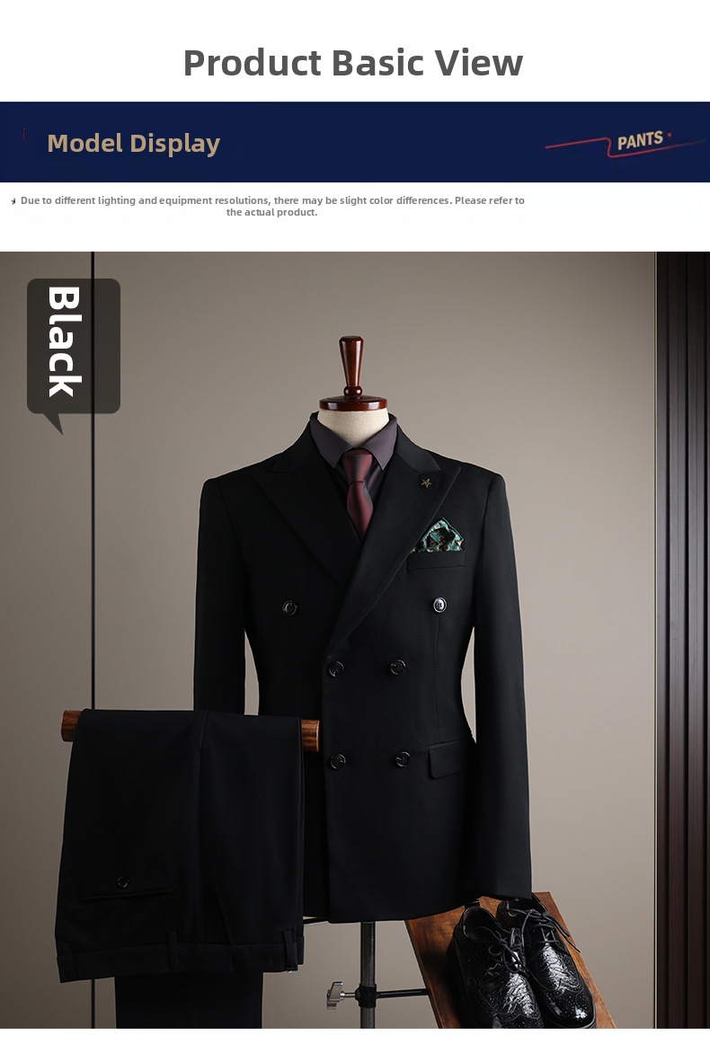 Stilig slim fit herrkostym för bröllop och business_voghion.com