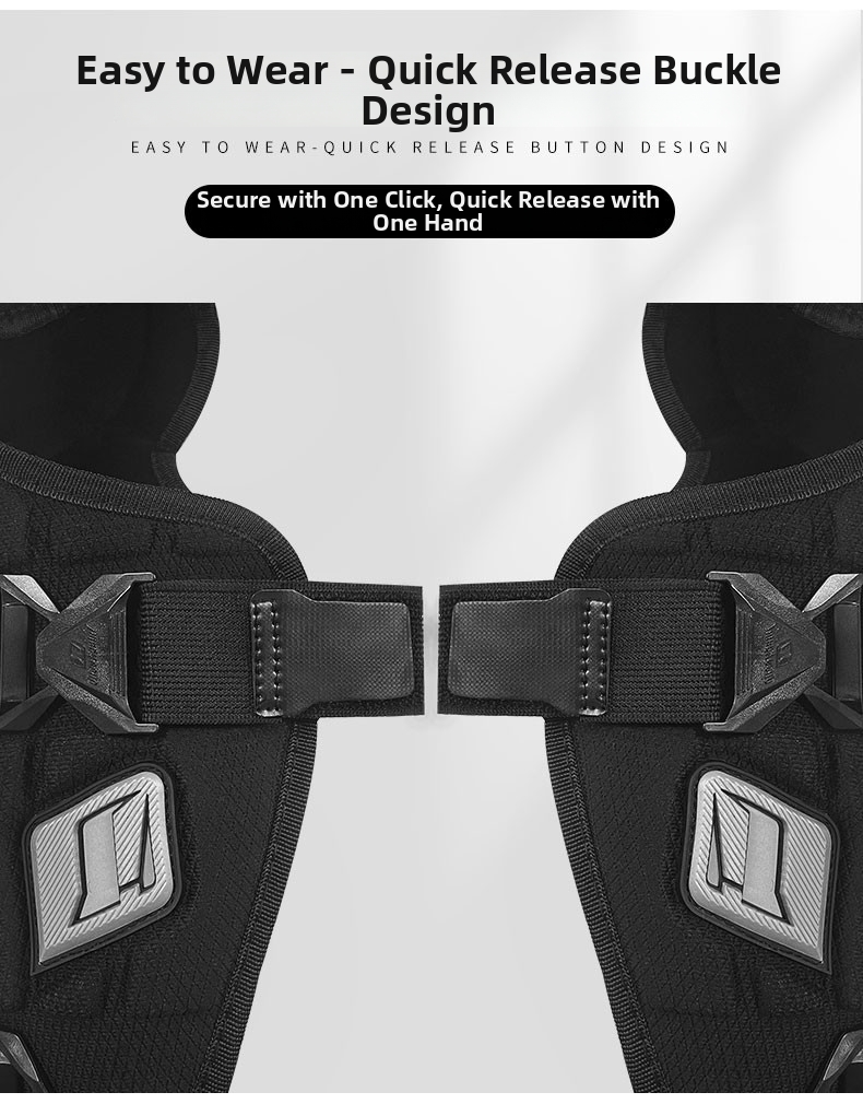 Motorcycle Protective Gear Knee And Elbow Pad Four Piece Set Breathable Widened Side Wings Anti-Fall For Summer Motorcycles And Racing Bikes_voghion.com