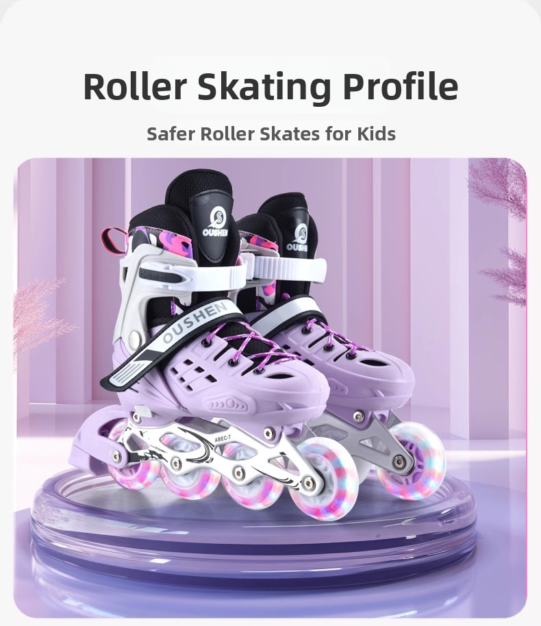 Adjustable Hard Shell Roller Skates For Adults And Beginners_voghion.com