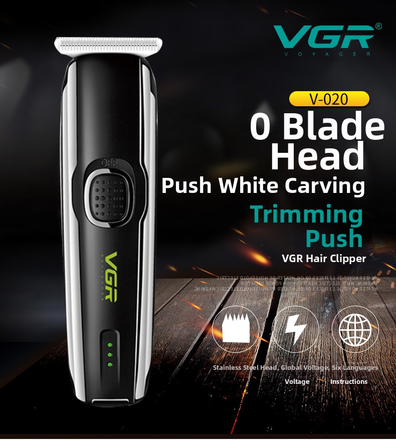 Electric Hair Clipper Rechargeable Cordless Professional Trimmer_voghion.com