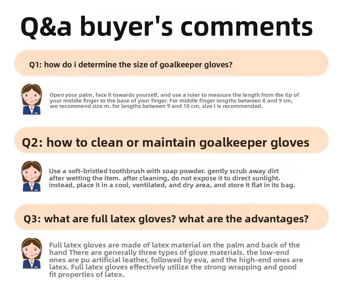 Professional Football Goalkeeper Gloves With Wrist Support Latex_voghion.com