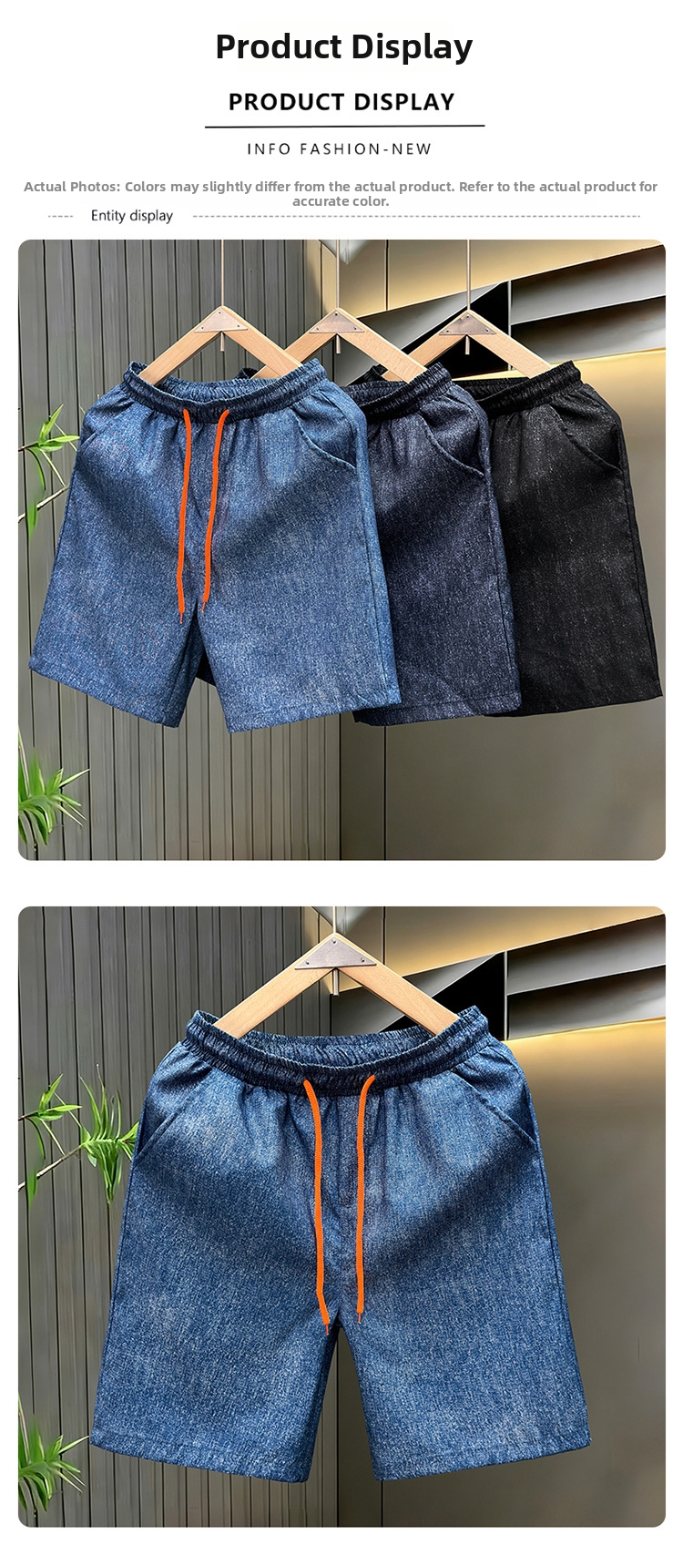 Men's Retro Mid-Length Pants Starry Sky Pattern High Street Style Summer New 5 Point Trousers For Tall Men_viptrois.com