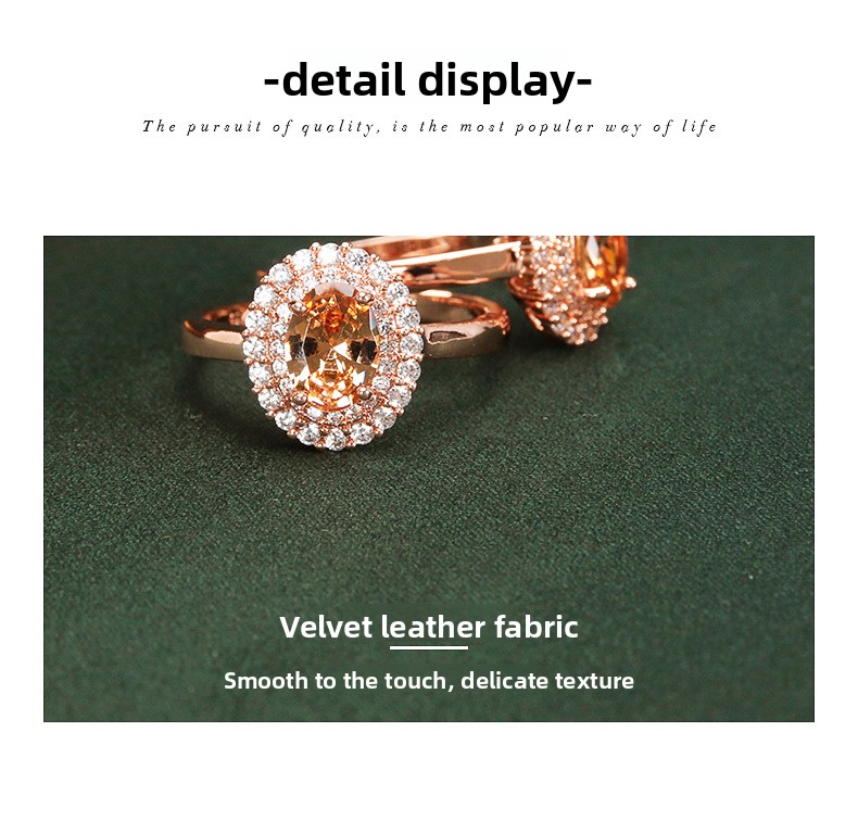 A044- (17-21) green velvet scalloped leather necklace - (xuyue) details page _