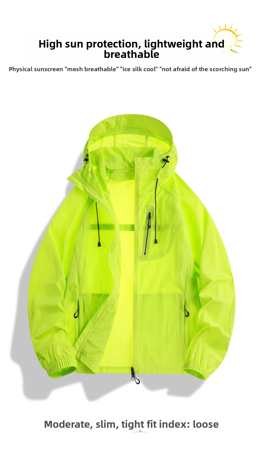Men's Uv-protection Sunscreen Jacket Quick-dry Breathable Hoody_voghion.com