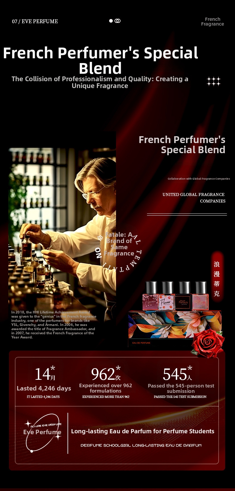 Unisex Parfüm Set Langhaftender Natürlicher Duft Eau De Toilette_voghion.com