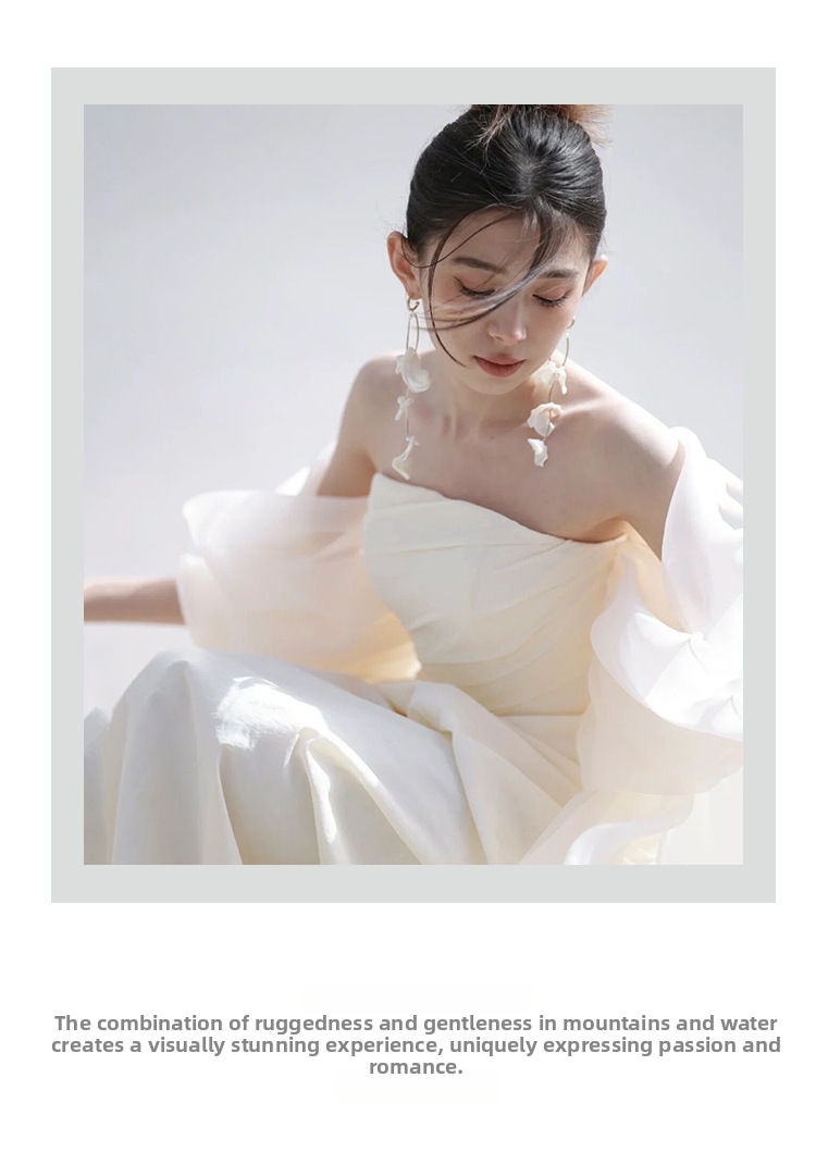 Elegant French Satin Mermaid Wedding Dress For Bride, Nature-Inspired Sweetheart Neckline Gown For Garden Ceremony_ecoleips.com