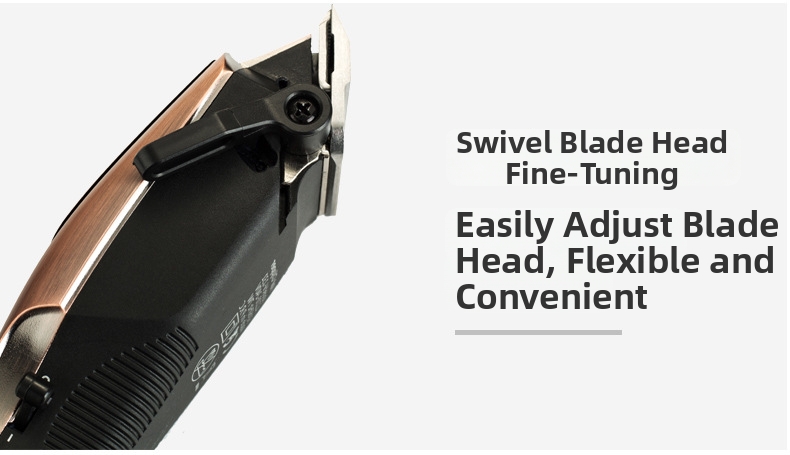Professional Electric Hair Clipper For Slicked Back Gradient Styles_voghion.com