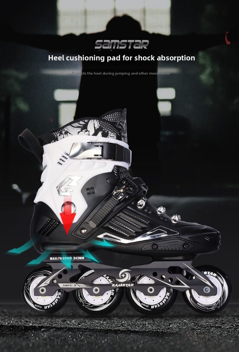 Adult Inline Roller Skates For Freestyle Skating And Sports_voghion.com