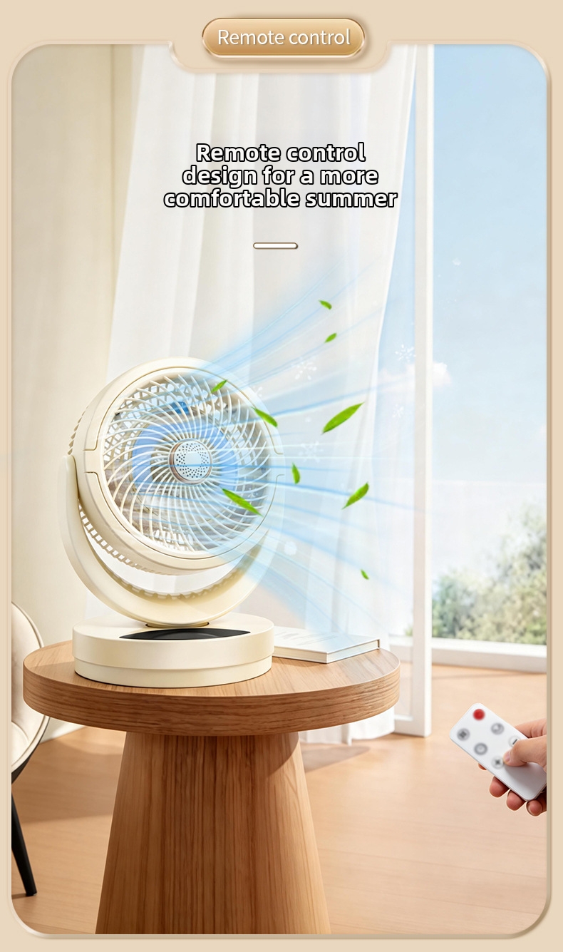 Wiederaufladbarer USB-Tischventilator mit Kühlfunktion_voghion.com