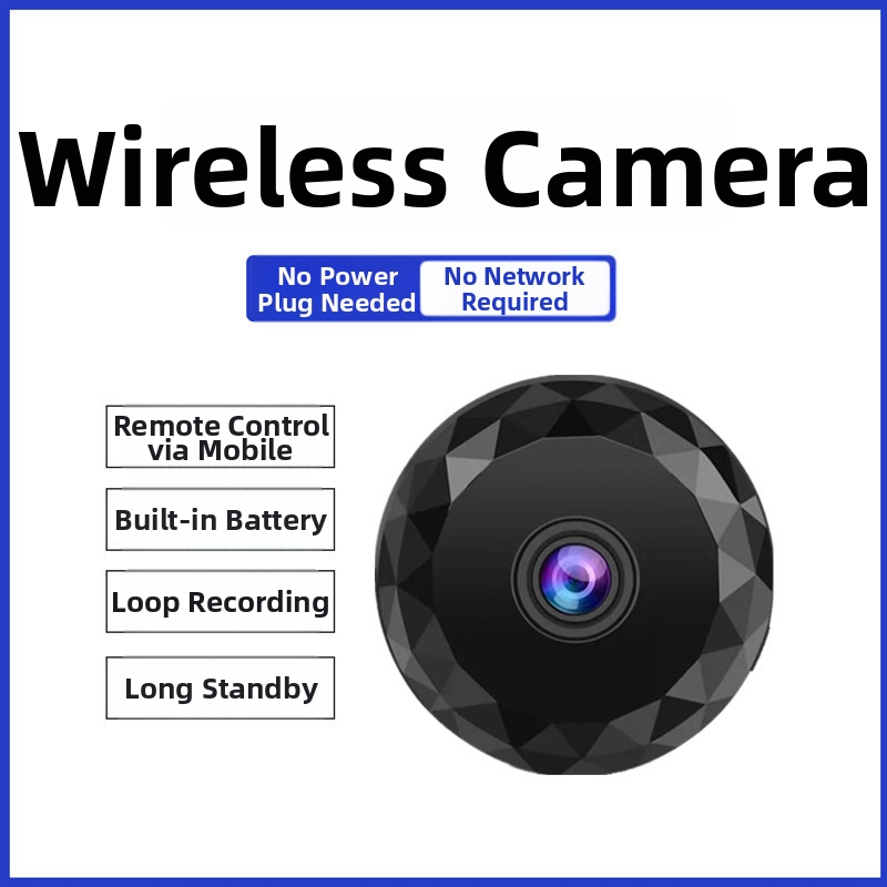 W10 Wireless Camera Mobile Phone Monitoring Wi-Fi Remote Home Security Ultra HD Network Video Surveillance_voghion.com