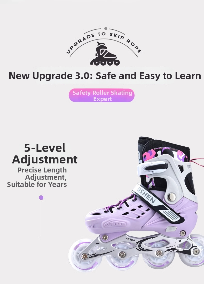 Adjustable Hard Shell Roller Skates For Adults And Beginners_voghion.com