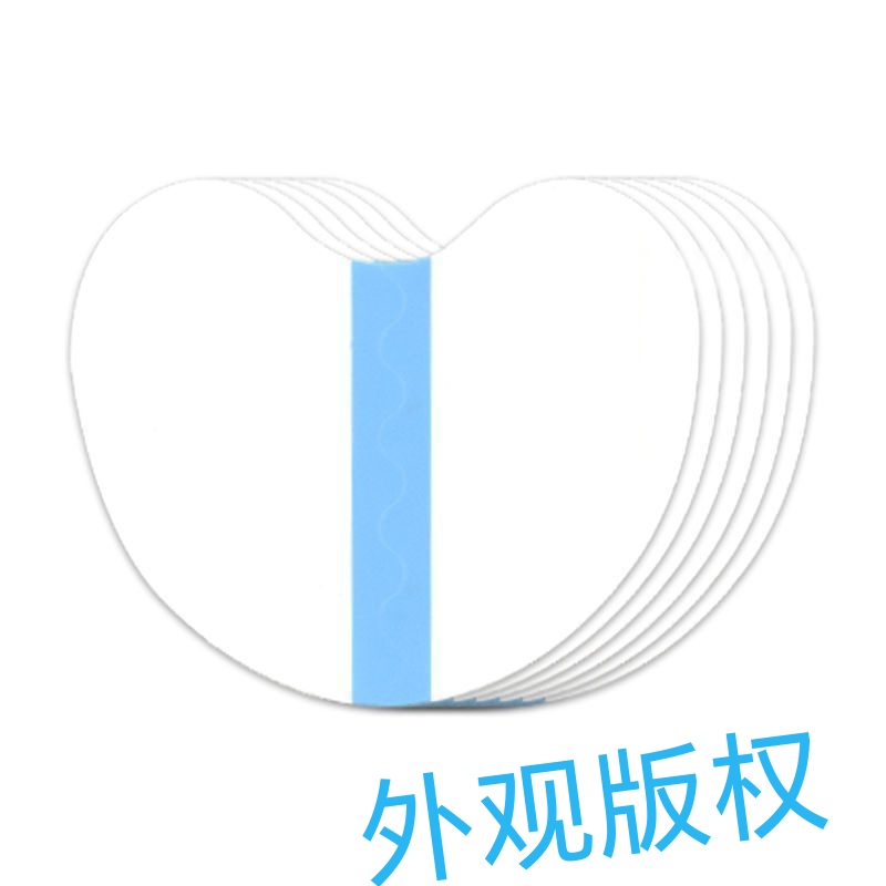 一次性月牙爱心鞋头贴防水防雪贴阴雨天神器户外穿鞋子不湿脚隐形