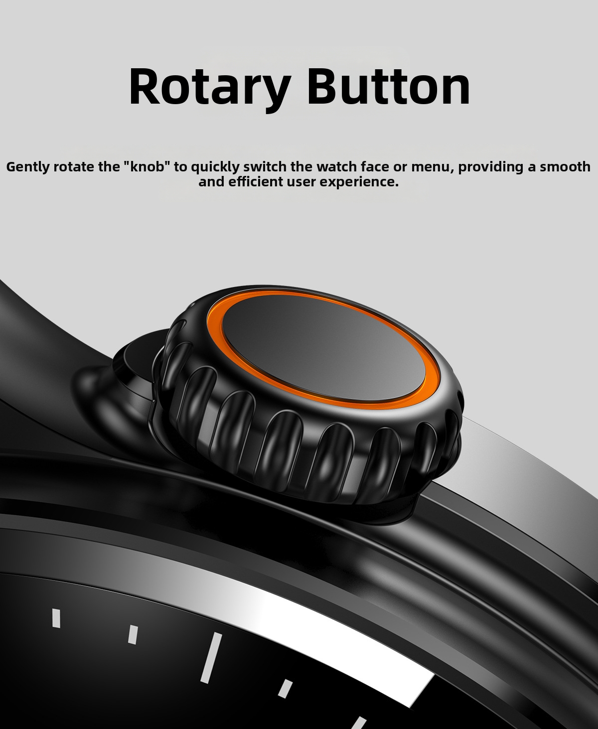 QW49 Wasserdichte Smartwatch mit 1,39"-Display, EKG, PPG, Bluetooth-Anruffunktion und Encoder-Funktion_voghion.com