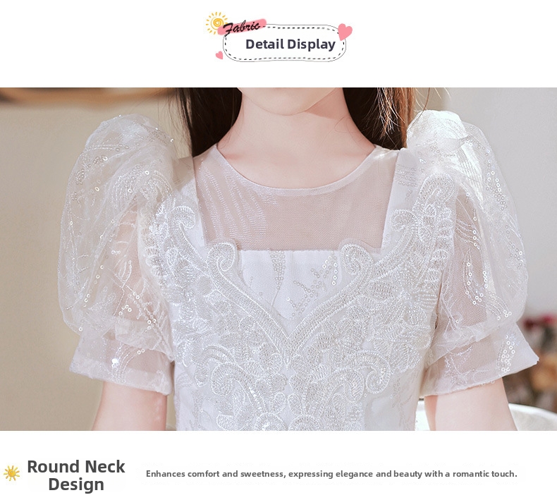 Robe de princesse pour fille élégante – robe de cérémonie chic_voghion.com