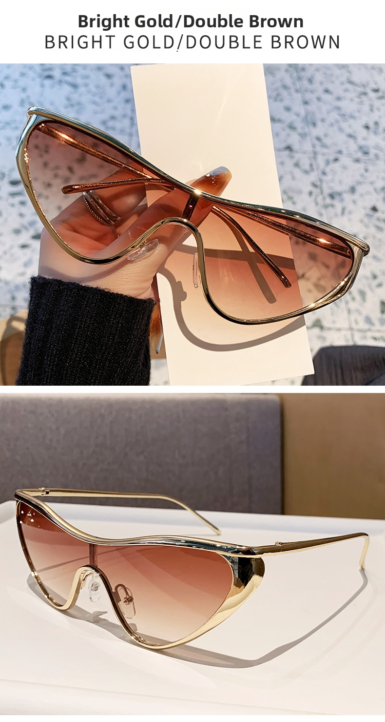 Moderna retro cat eye solglasögon för män och kvinnor_voghion.com