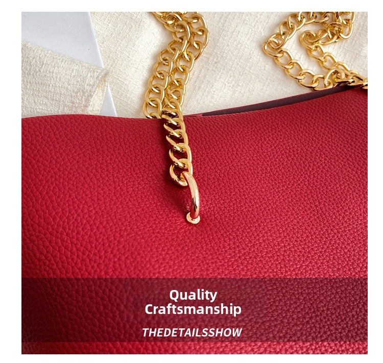 Borsa tote da donna in morbida pelle di grande capacità, nuova borsa a tracolla con catena, personalizzabile_voghion.com
