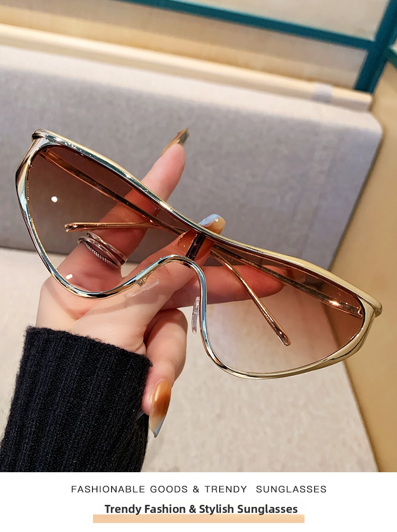 Moderna retro cat eye solglasögon för män och kvinnor_voghion.com