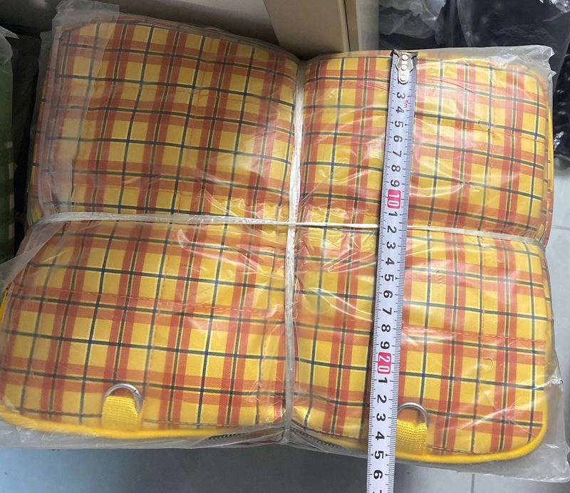 2026 New Model Orange Large-Capacity Commuter High-Value Plaid Handbag Shoulder Laptop Bag