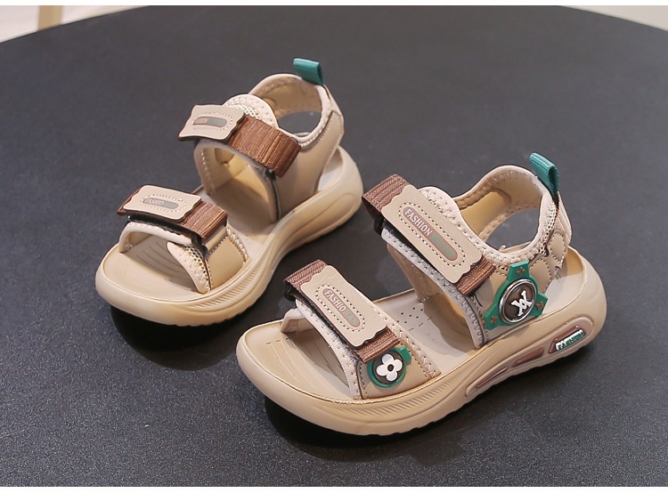 Leichte Kinder Sandalen Mit Klettverschluss Für Den Sommer_voghion.com