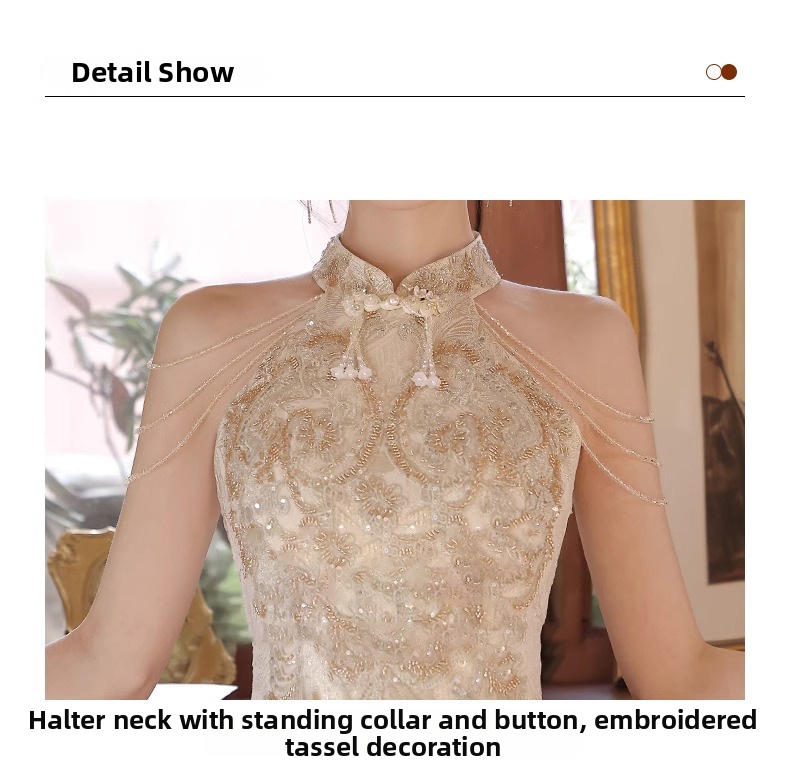 Champagne Ball Gown For Women, Elegant Puffy Princess Party Dress For Pageants, Piano Recitals, Hosting, Banquets_ecoleips.com