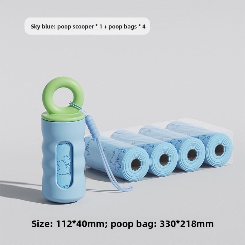Sacchetto per la raccolta delle feci del cane durante le passeggiate, sacchetto per la toilette del cane, sacchetto per i rifiuti degli animali domestici, dispenser per la raccolta delle feci, sacchetto per la toilette del cane_voghion.com