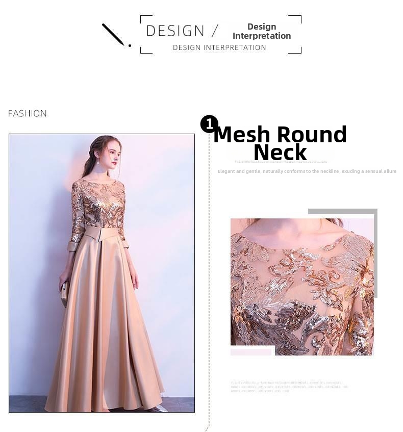 Aftonklänning för kvinnor elegant lång klänning för fest_voghion.com