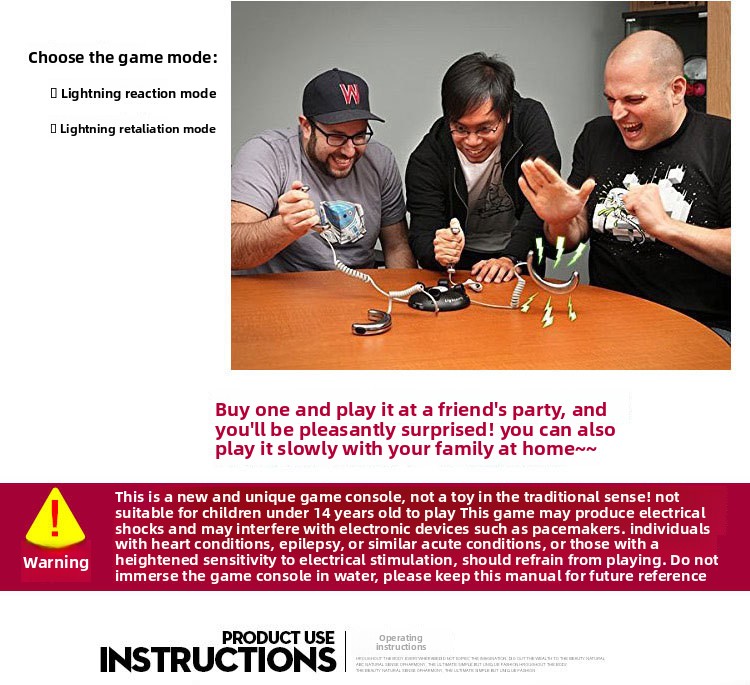 Lightning Reaction Game Console - details page _03