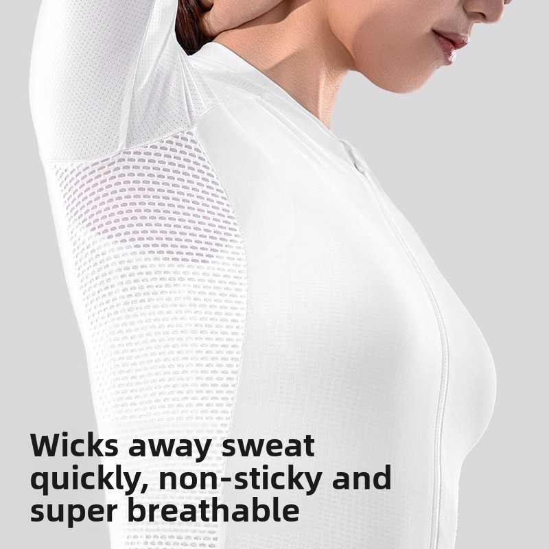 Cycling Clothes Summer Thin Cycling Long Sleeves High Elastic Breathable Sunscreen Bicycle Professional Cycling Top_voghion.com