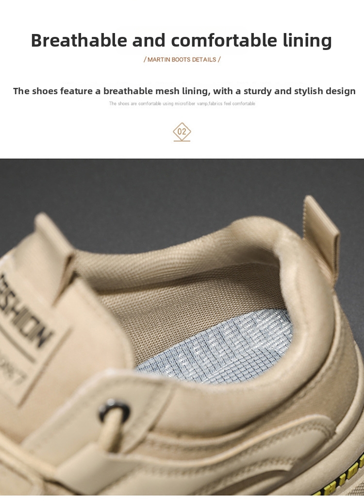 Arbetsskor för herrar som andas halkfria casual dad shoes_voghion.com
