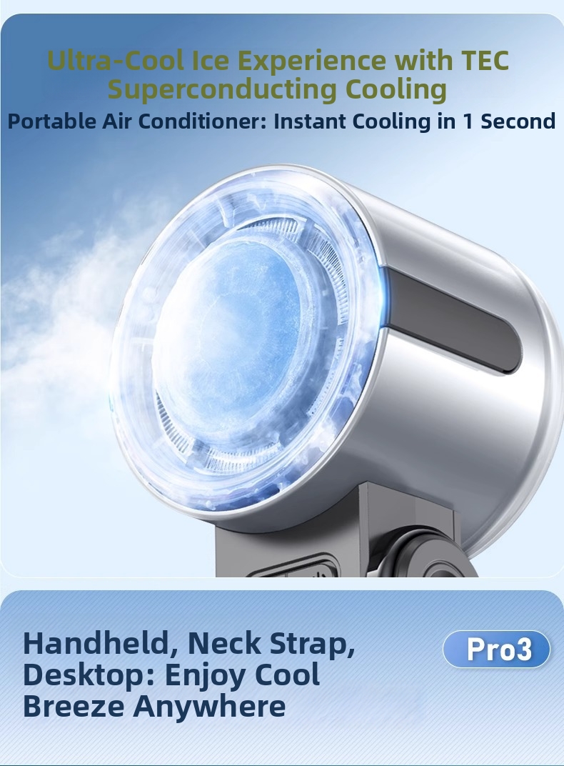 Tragbarer Handventilator Klappbar Mit Turbine Für Den Haushalt_voghion.com