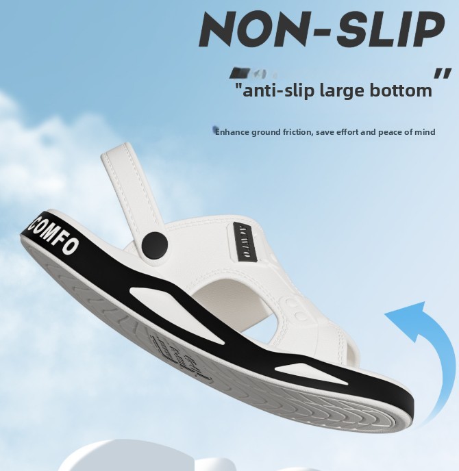 Slippers Men's Summer Wear 2026 Sandals Large Size Non-slip Eva Outdoor Beach Sandals_vogvips.com