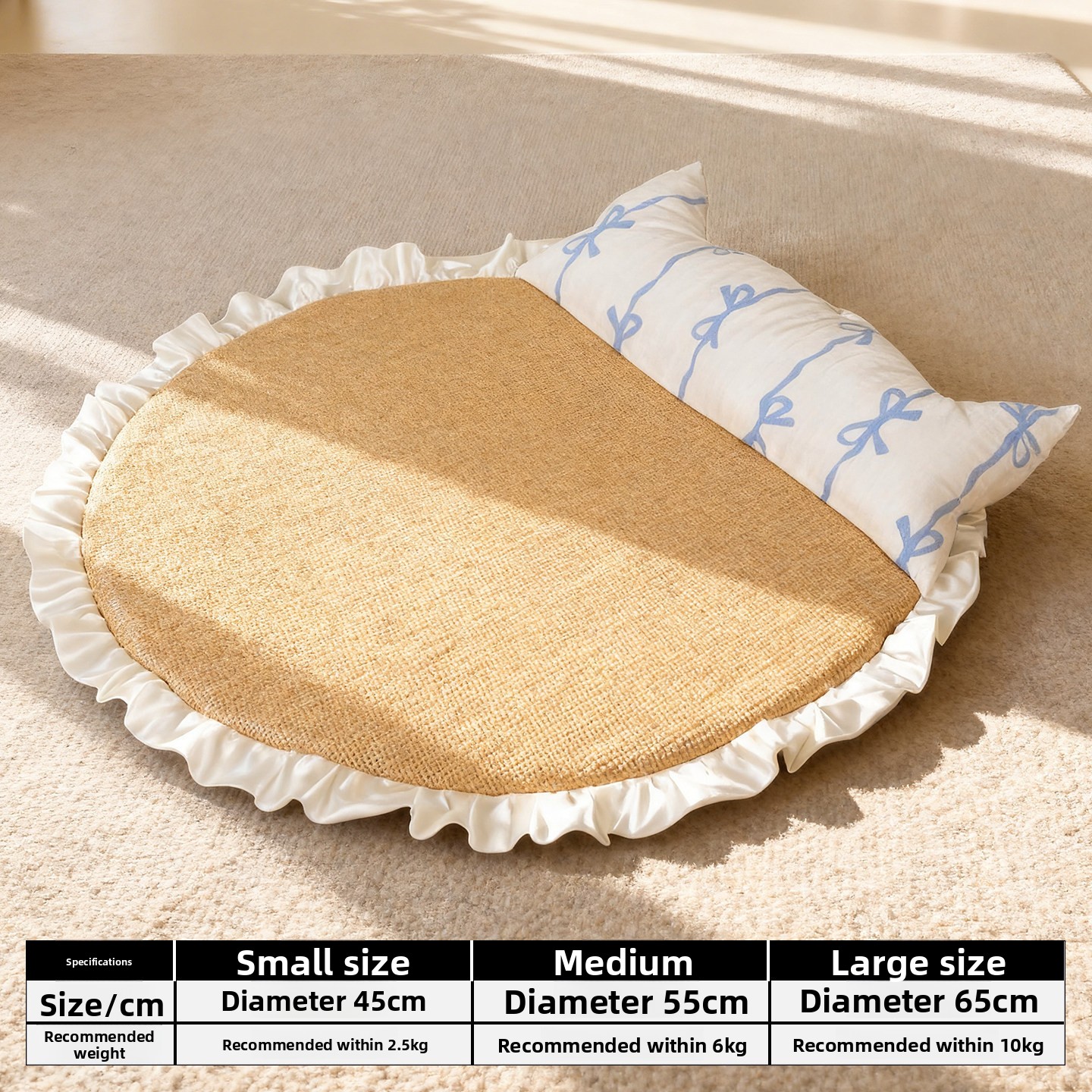 Cooling Pet Mat With Pillow And Sofa Bed For Cats And Dogs_voghion.com