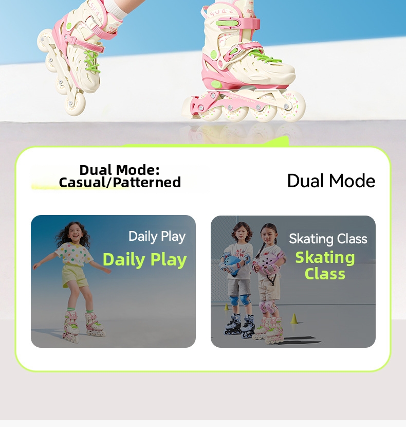 Children's Roller Skates For Boys And Girls Beginners Inline_voghion.com